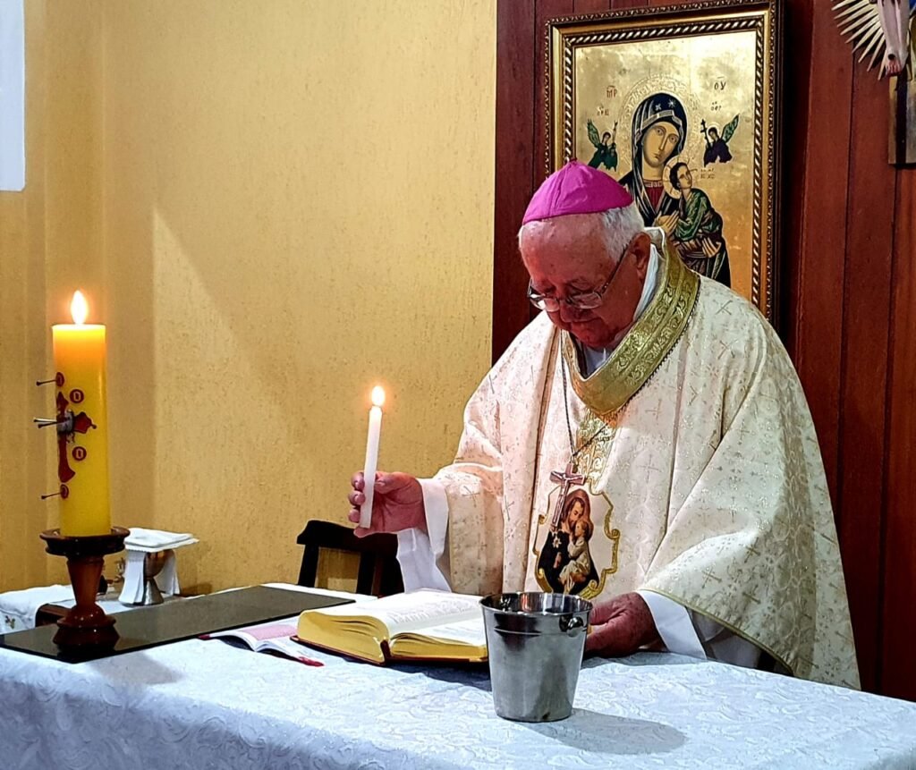 Dom Ceslau e a Mãe de Jesus