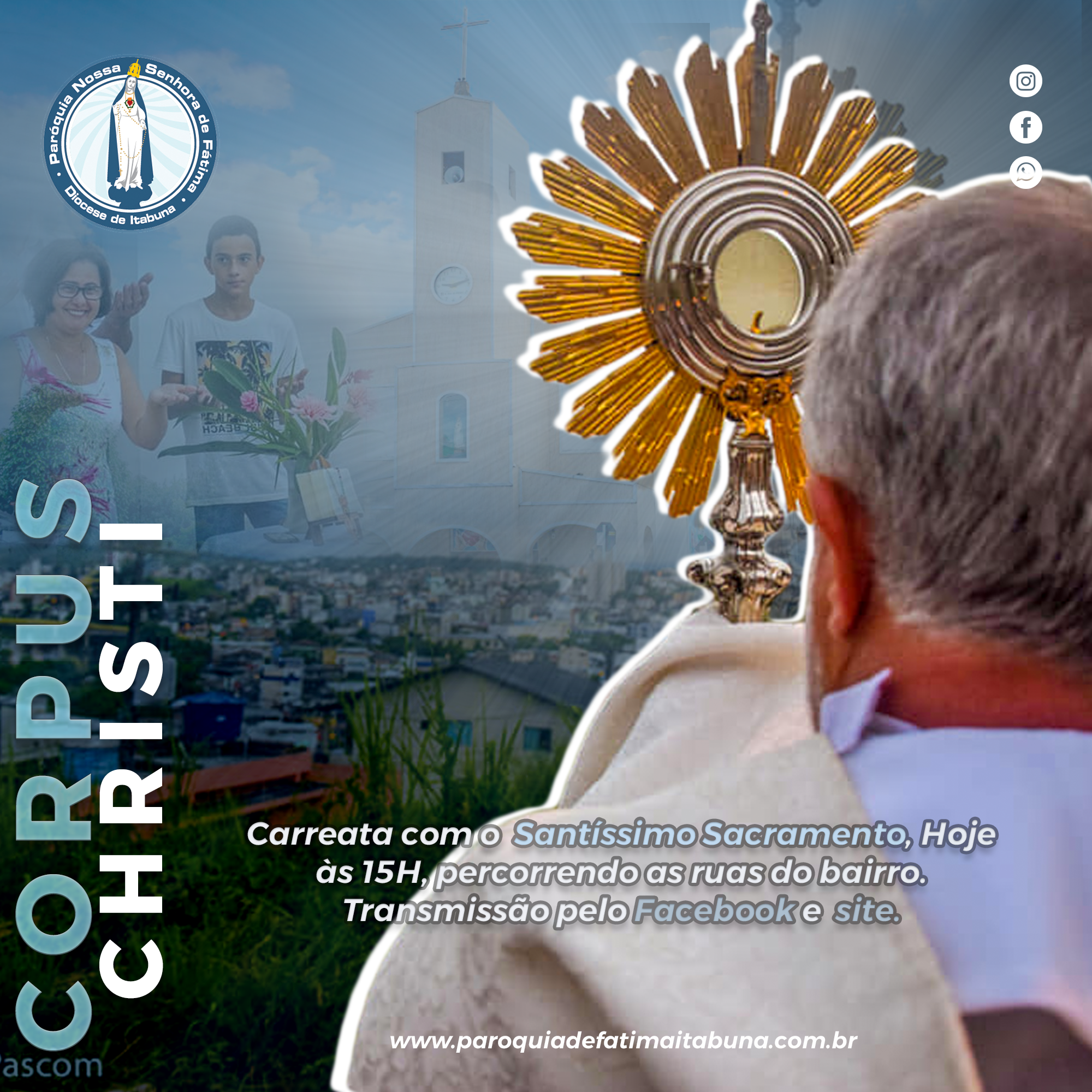 Leia mais sobre o artigo Solenidade de Corpus Christi