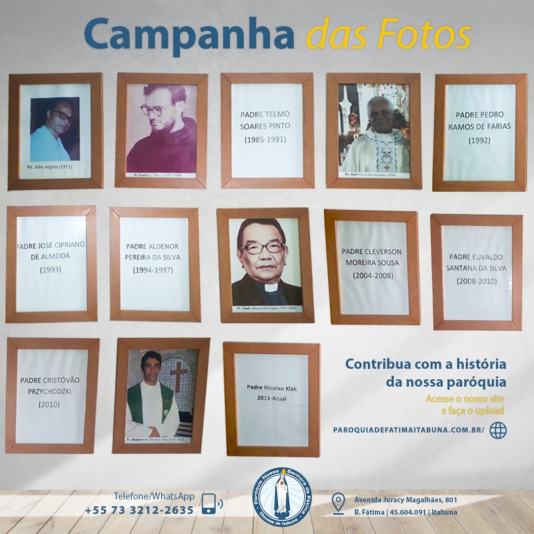 Leia mais sobre o artigo Campanha das Fotos