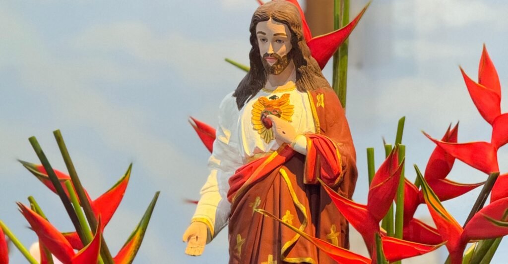1° Dia do Tríduo do Sagrado Coração de Jesus.