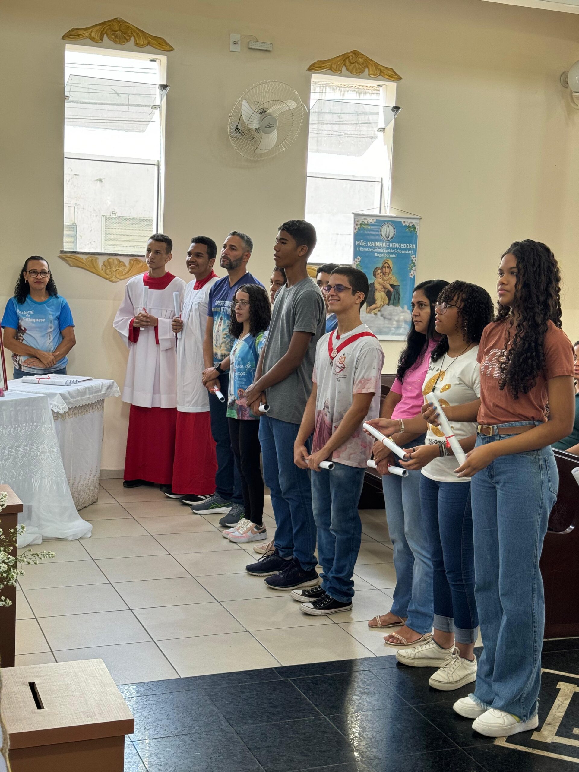 Leia mais sobre o artigo Paróquia Nossa Senhora De Fátima celebra a Assunção de Nossa Senhora.