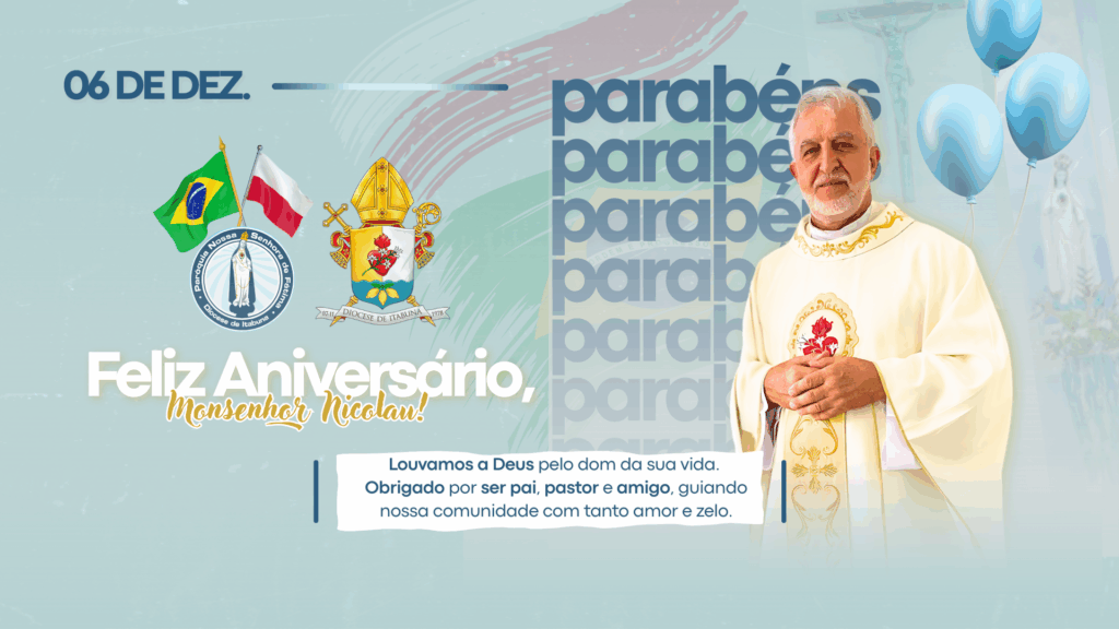 Celebramos o Dom da Vida: Feliz Aniversário, Monsenhor Nicolau!