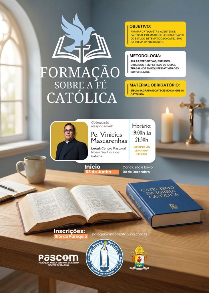 Formação sobre a Fé Católica 2026